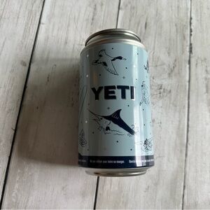PREOWNED YETI STORAGE CONTAINER CAN WITH LOGOS